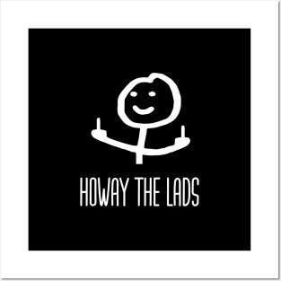 Howay The Lads Posters and Art